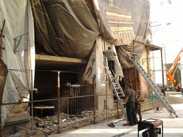 Фасады домов в Ялте впервые подвергнут ремонту