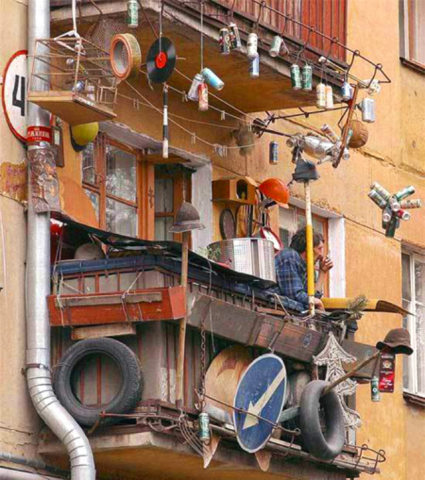 Балконная эволюция 