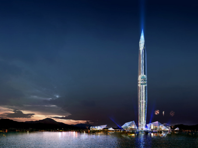Tower Infinity — первый в мире небоскреб-невидимка. Фото