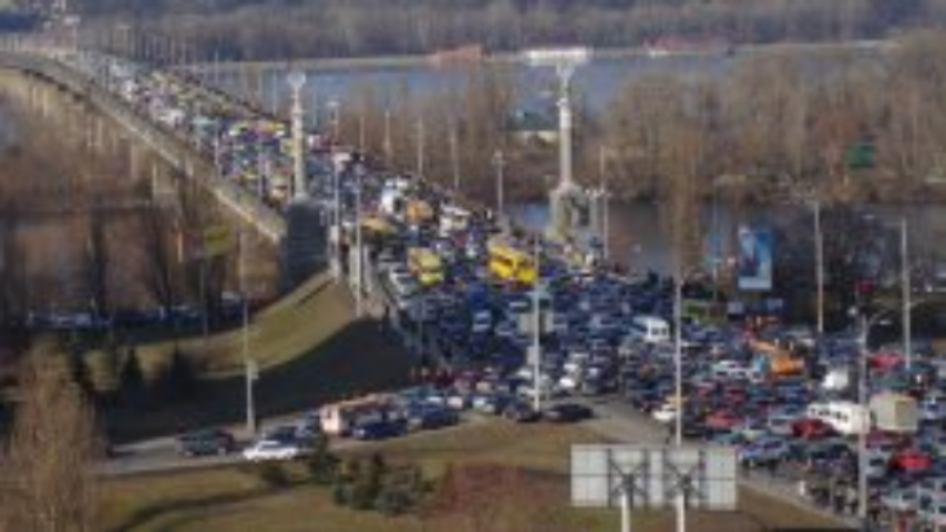 Когда Киев избавится от пробок