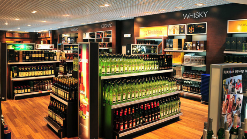 В duty free с паспортом и идентификационным кодом