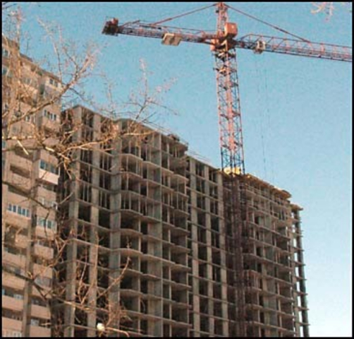 Почти 40% построенных в этом году квартир Киева - однокомнатные