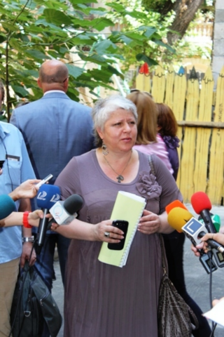 Наталья Штербуль: стройка на Екатериниской площади проводится без разрешительных документов. Фото