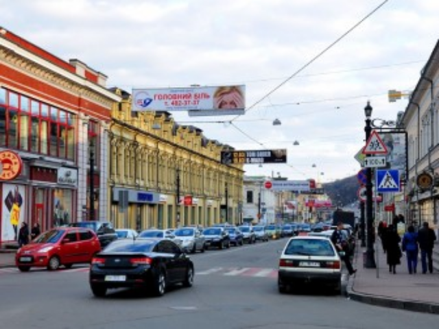 Улица Сагайдачного может стать пешеходной