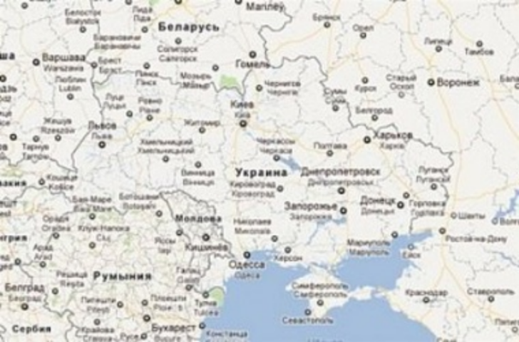 Карта границы белоруссии с украиной
