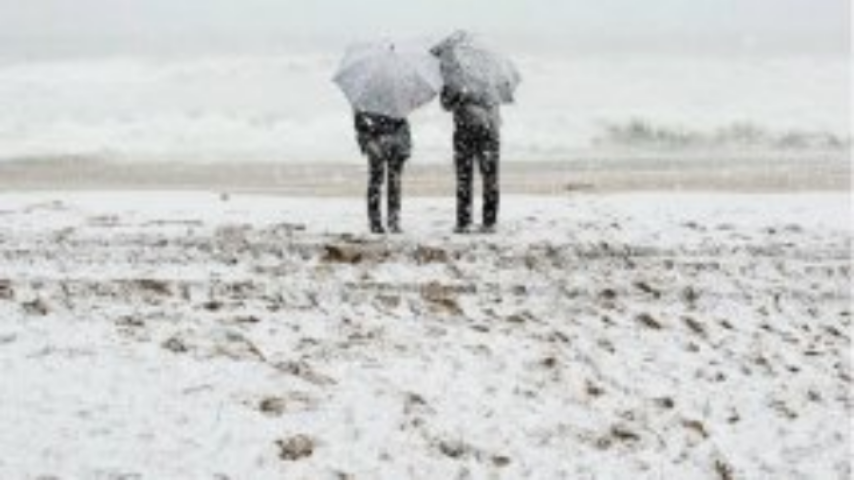 Европу в канун лета занесло снегом