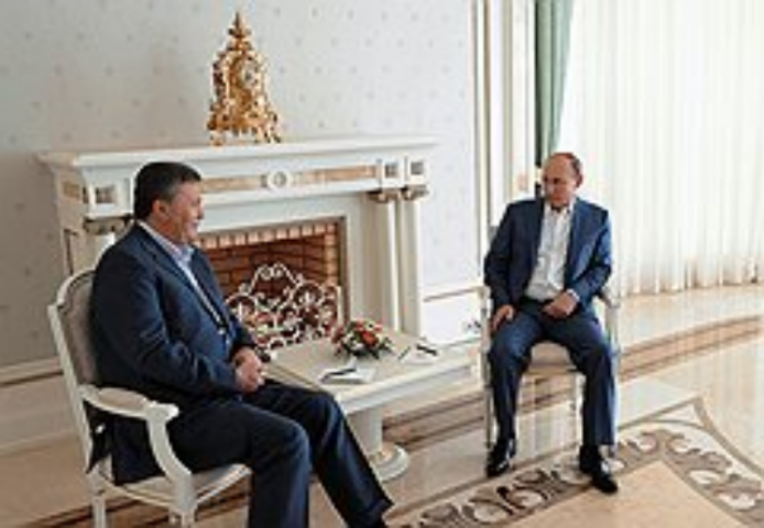 Что обсуждали Янукович и Путин в Сочи