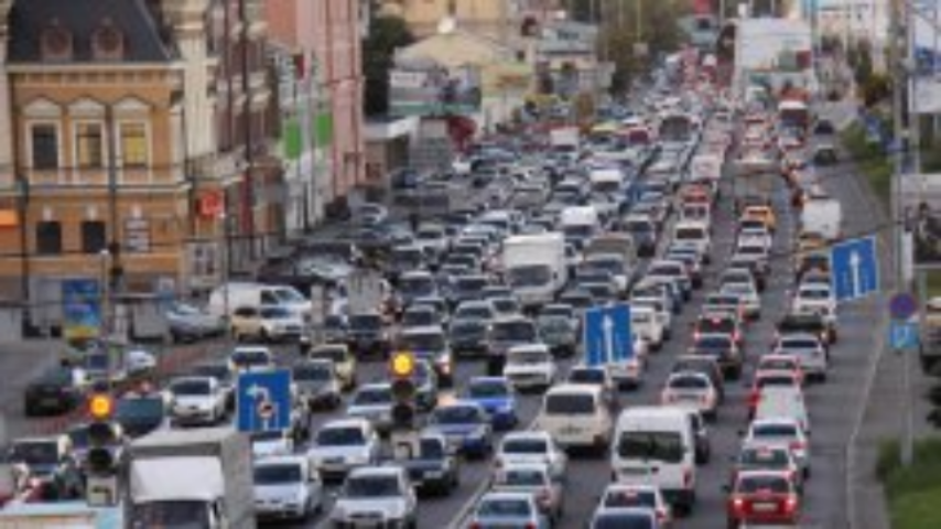 После праздников в Киев вернулись пробки