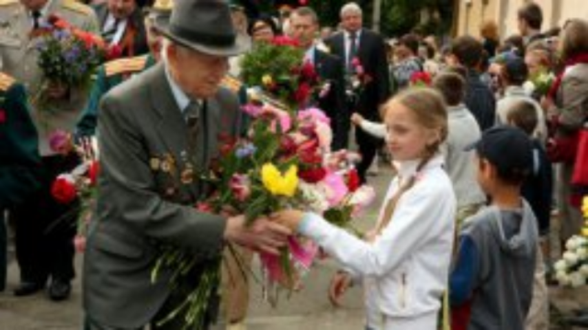 На День Победы погода приготовила мороз