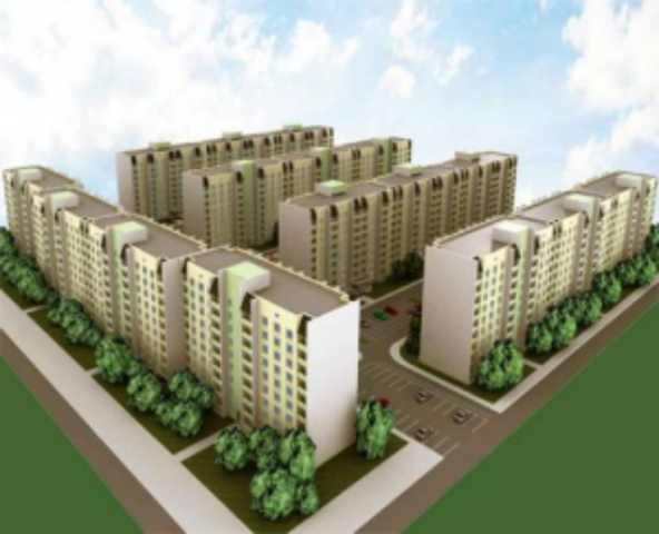 В Харькове средний темп строительства жилья составляет 0,26 кв.м. на человека в год