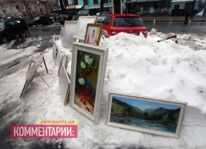 Андреевский спуск расчищали за деньги Ахметова 