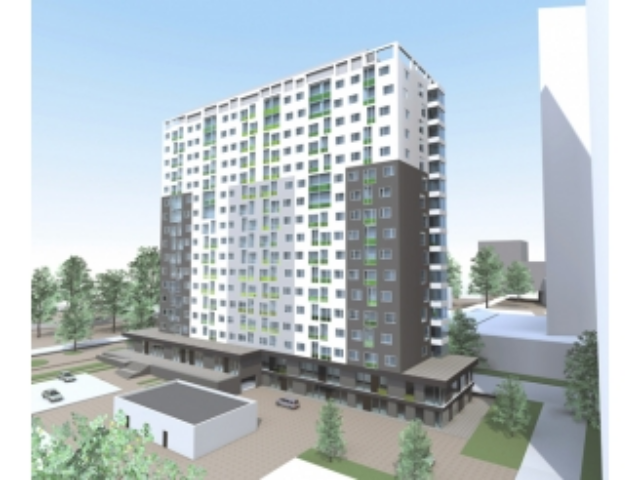 «Жилстрой-2» начнет строительство 16-этажного дома, расположенного по пер. Отакара Яроша, 18