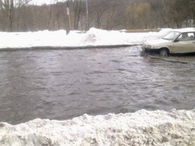Места возможного подтопления Киева паводковыми водами