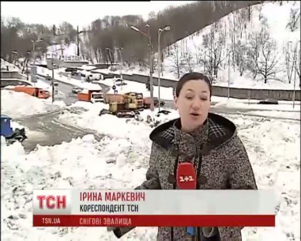 Уборка снега "по-киевски" грозит городу новыми бедствиями