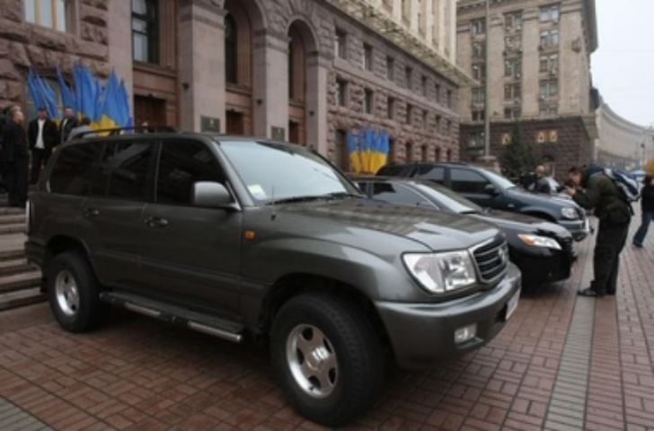 Автопарк киевской мэрии