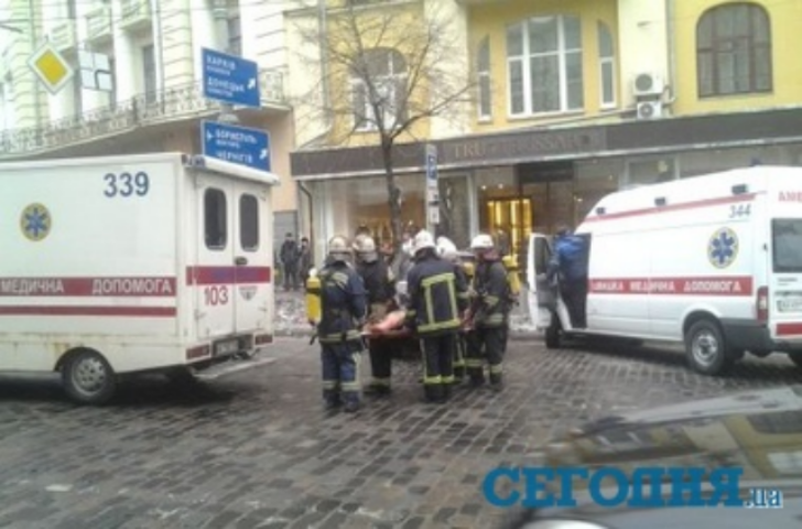 Взрыв в центре Киева: газовый баллон чуть не разнес ресторан