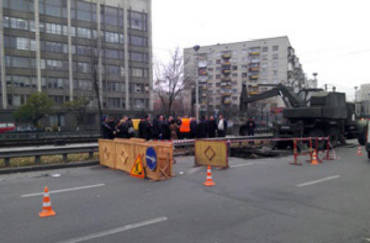 Киевские дороги отремонтируют только весной