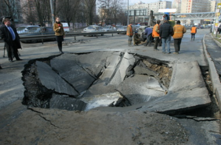 Самые опасные дороги в Киеве