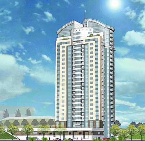 В центре Киева может вырасти очередная высотка. Фото