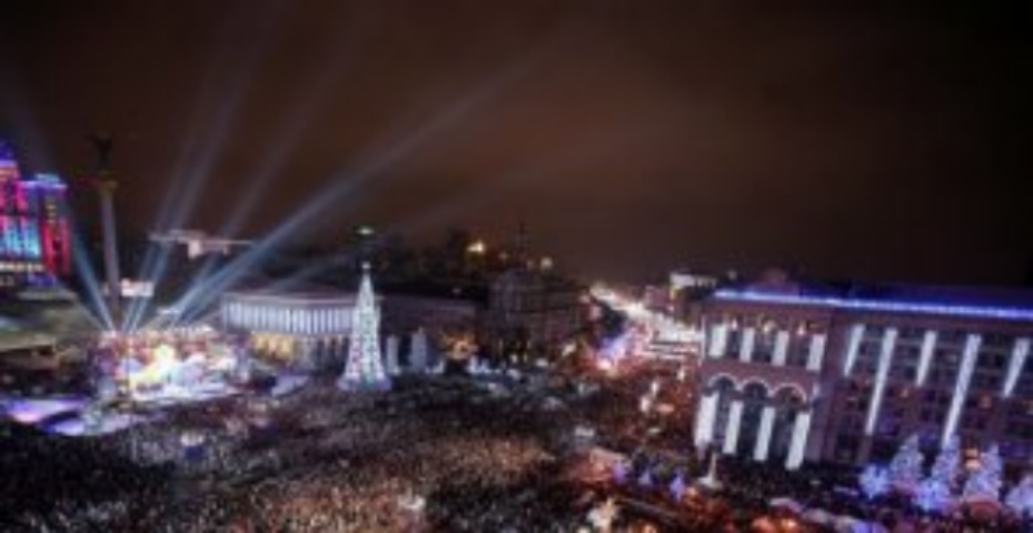 Главная новогодняя вечеринка страны начнется в 21:00 на Майдане