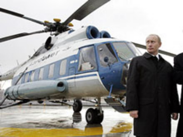 Путину и Медведеву построят вертолетные площадки в Кремле и Белом доме