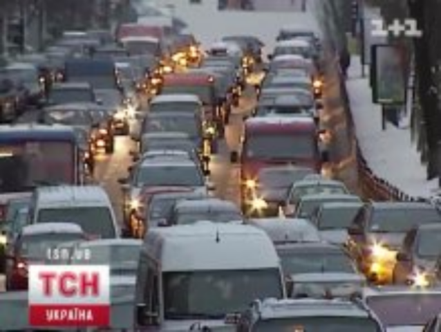 Пробки на дорогах - опасные для здоровья   