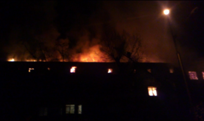 В пожаре многоэтажки на Печерске винят охотников за землей