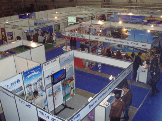 В Киеве традиционно состоялась выставка украинской и зарубежной недвижимости.