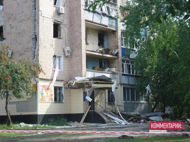 Взорвавшийся в Харькове дом может обрушиться