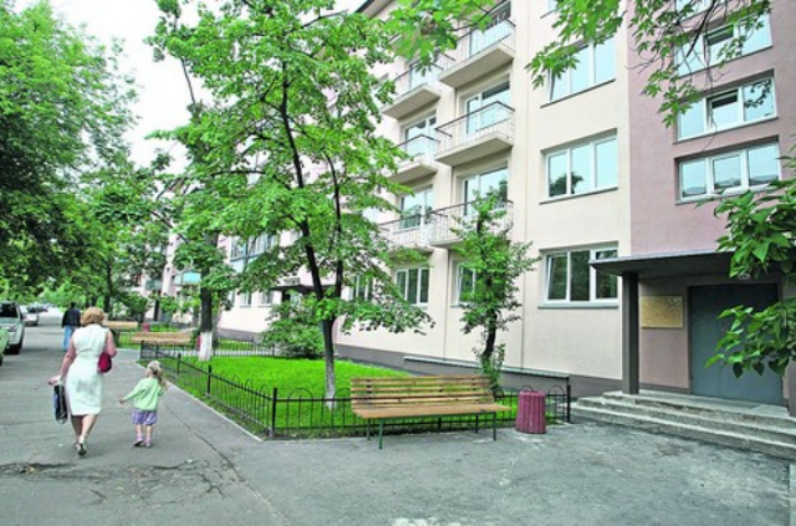 Пострадавший от взрыва в 2005 году дом в Киеве капитально отремонтировали

