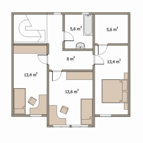 Продаж будинку 130 м², Центральна Садова вул., 3