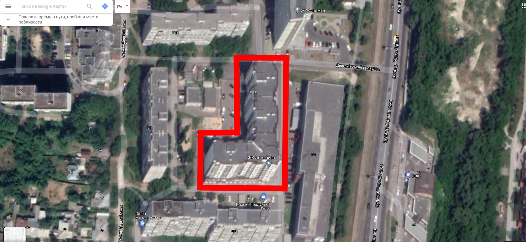 Продаж торговельного приміщення 215 м², Клочківська вул., 101Ж