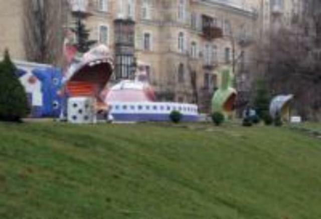 МЗС планує знищити сквер на Пейзажній алеї для будівнитва квартири для міністра