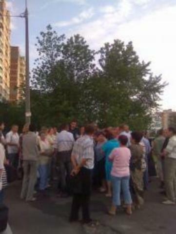 Ещё одна “горячая точка” в Киеве!