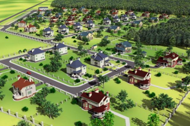 Строительство коттеджного поселка по-новому 