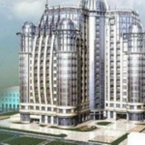 На днепровских склонах растет 18-этажная высотка