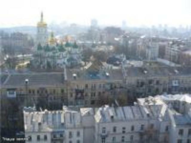 Софія Київська та незаконне будівництво із 50-ти метрової висоти (Фото з крану)