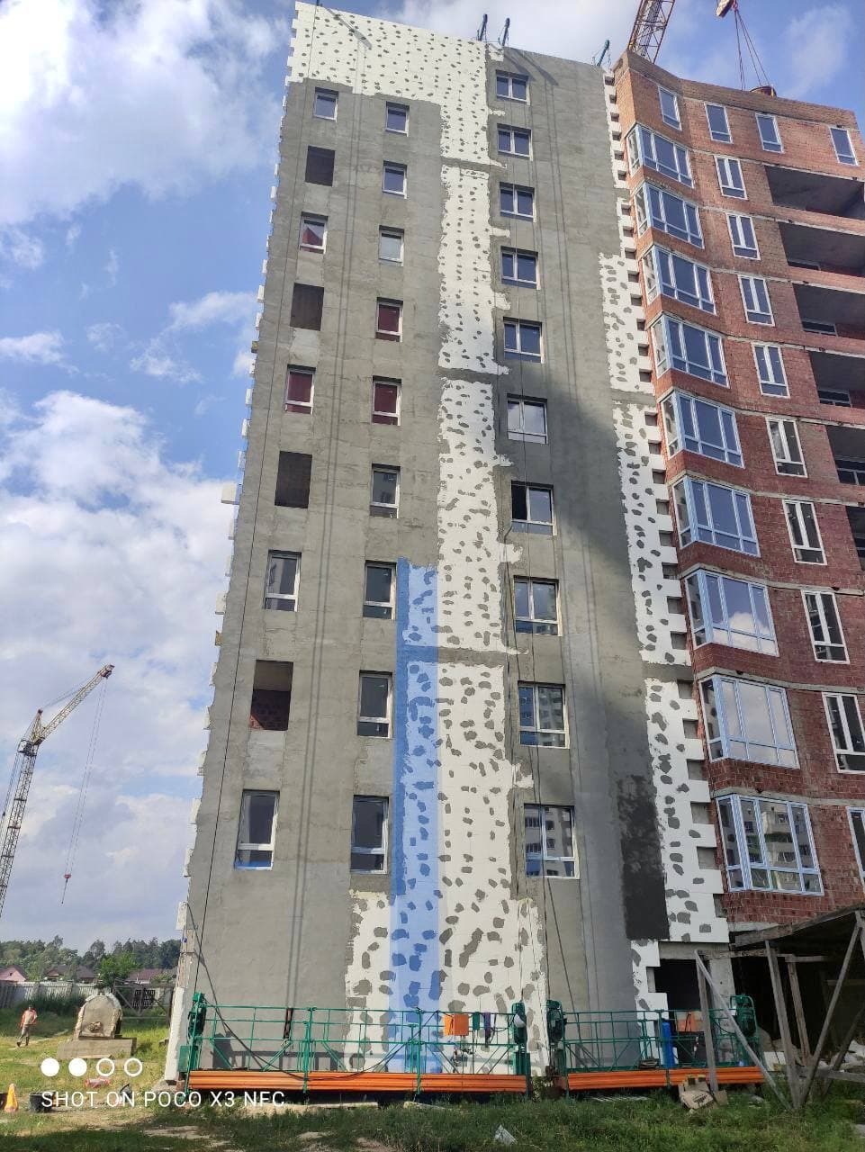 Ход строительства ЖК А12 на Симоненко, авг, 2021 год