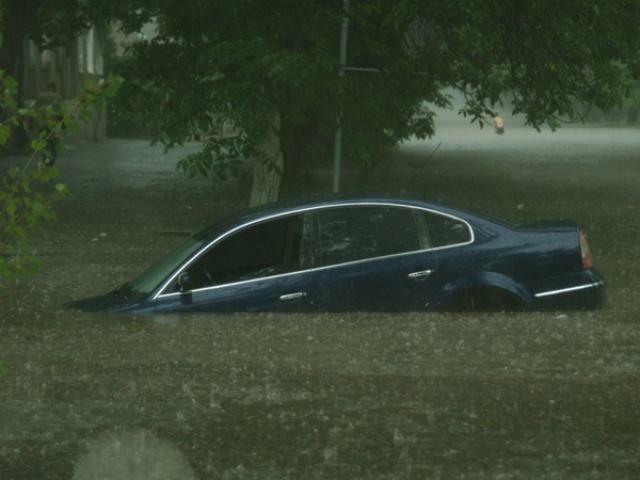 Дороги уходят под воду