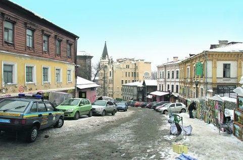 Андреевский спуск покрасят и построят ресторан