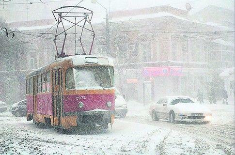 Украина оказалась в снежной ловушке
