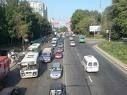 Киев встретит осень затяжными пробками