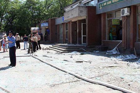 Стали известны подробности взрыва "Ощадбанка" в Мелитополе 