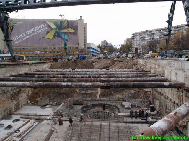 Метро на Теремки оказалось под угрозой затопления 