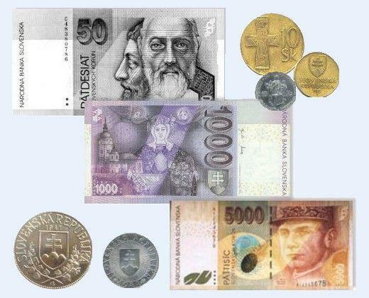Словакия все еще живет с кронами  