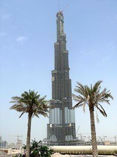 Burj Dubai стал самым высоким сооружением в мире