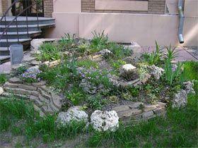 Как построить на даче "сад камней"