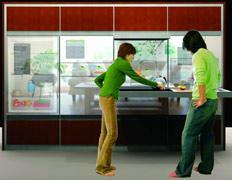 Кухня будущего предлагает рецепты и рассказывает хозяйке о погоде