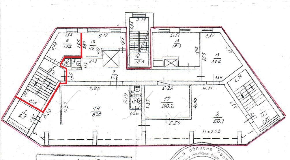 Оренда приміщення вільного призначення 253 м², Старобелоуська вул., 31