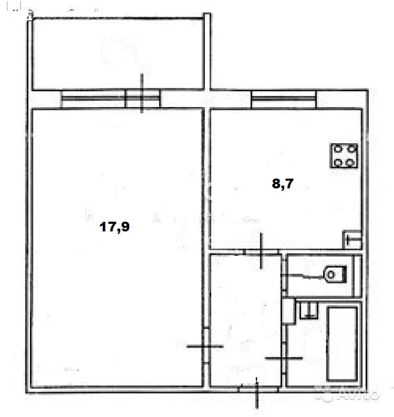 Продажа 1-комнатной квартиры 36 м², Василия Симоненко ул., 4